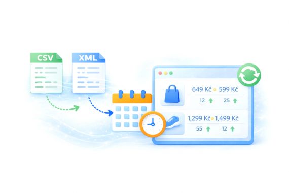 Ceny a sklady z dodavatelských feedů vždy pod kontrolou