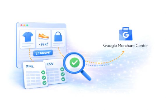 Napojení na Google Merchant Center