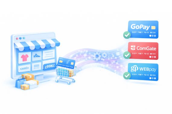 Propojení platebních bran pro spolehlivý průběh objednávek